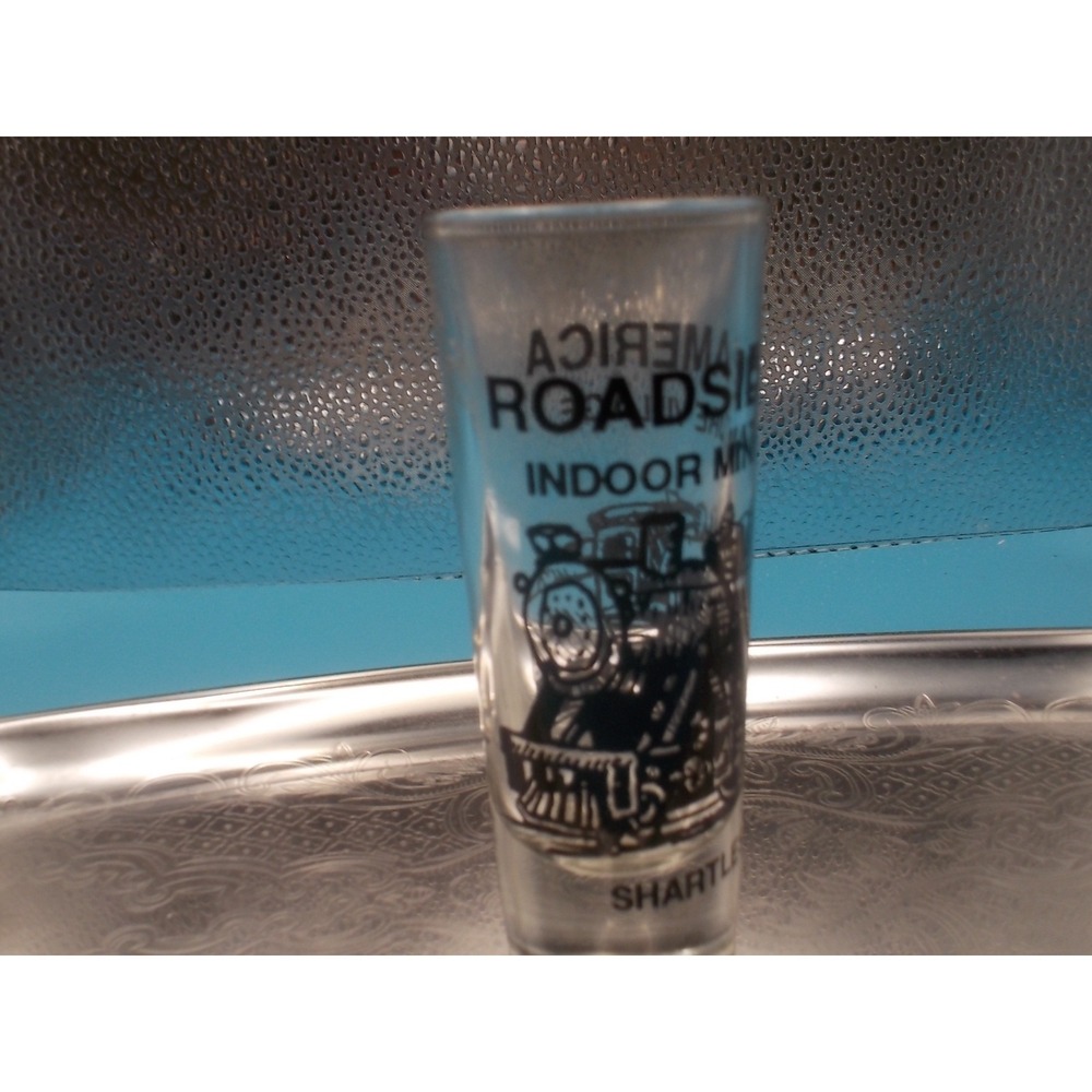 Roadside America Miniature Village Shartlesville PA Train Souvenir Shot Glass